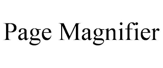 PAGE MAGNIFIER