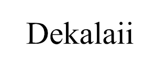 DEKALAII