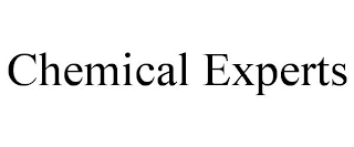 CHEMICAL EXPERTS