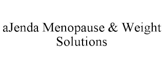 AJENDA MENOPAUSE & WEIGHT SOLUTIONS