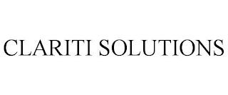 CLARITI SOLUTIONS