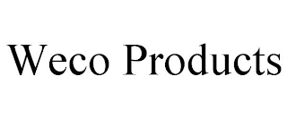 WECO PRODUCTS