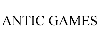 ANTIC GAMES