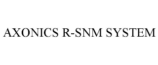 AXONICS R-SNM SYSTEM