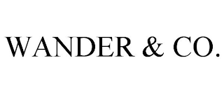 WANDER & CO.