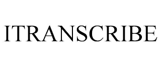 ITRANSCRIBE