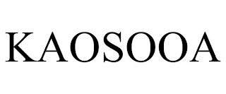 KAOSOOA