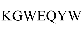 KGWEQYW