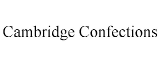 CAMBRIDGE CONFECTIONS
