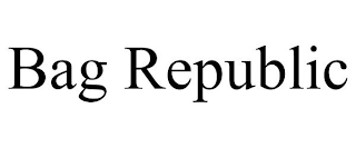 BAG REPUBLIC