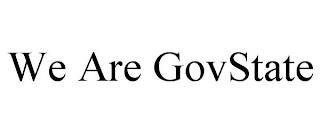 WE ARE GOVSTATE