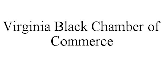 VIRGINIA BLACK CHAMBER OF COMMERCE