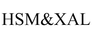 HSM&XAL