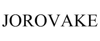 JOROVAKE