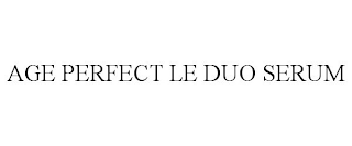 AGE PERFECT LE DUO SERUM