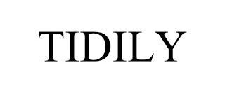 TIDILY
