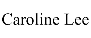CAROLINE LEE