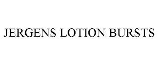 JERGENS LOTION BURSTS