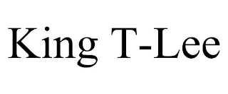 KING T-LEE