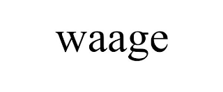 WAAGE