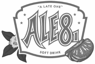 "A LATE ONE" ALE 8 1 SOFT DRINK