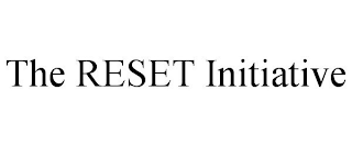 THE RESET INITIATIVE
