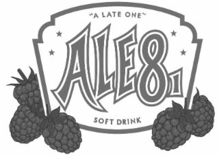 "A LATE ONE" ALE 8 1 SOFT DRINK