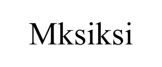 MKSIKSI