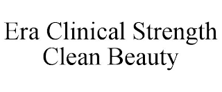 ERA CLINICAL STRENGTH CLEAN BEAUTY