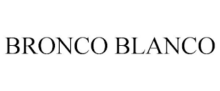 BRONCO BLANCO