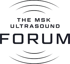 THE MSK ULTRASOUND FORUM
