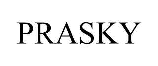 PRASKY