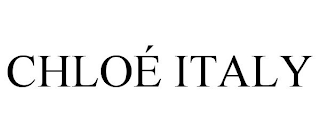 CHLOÉ ITALY