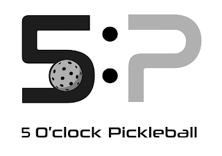 5 P 5 O'CLOCK PICKLEBALL