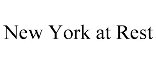 NEW YORK AT REST