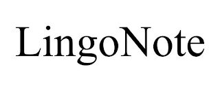 LINGONOTE