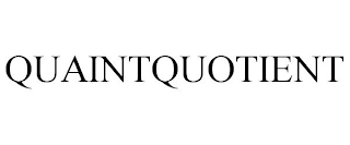 QUAINTQUOTIENT