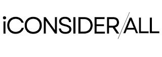 ICONSIDER/ALL