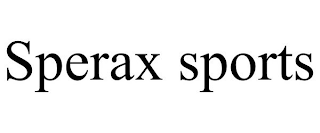 SPERAX SPORTS