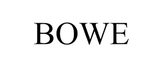 BOWE