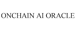 ONCHAIN AI ORACLE