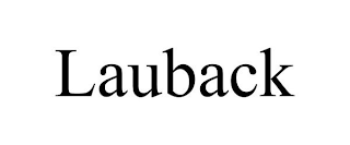 LAUBACK