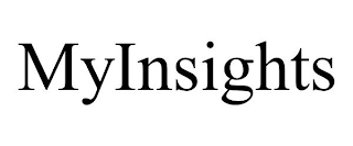 MYINSIGHTS