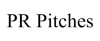 PR PITCHES