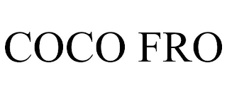 COCO FRO