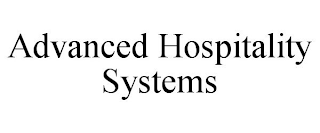 ADVANCED HOSPITALITY SYSTEMS