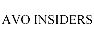 AVO INSIDERS