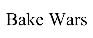 BAKE WARS