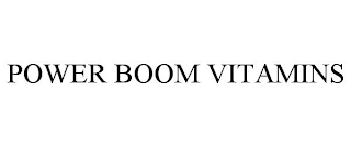 POWER BOOM VITAMINS