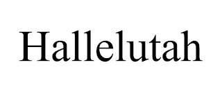 HALLELUTAH